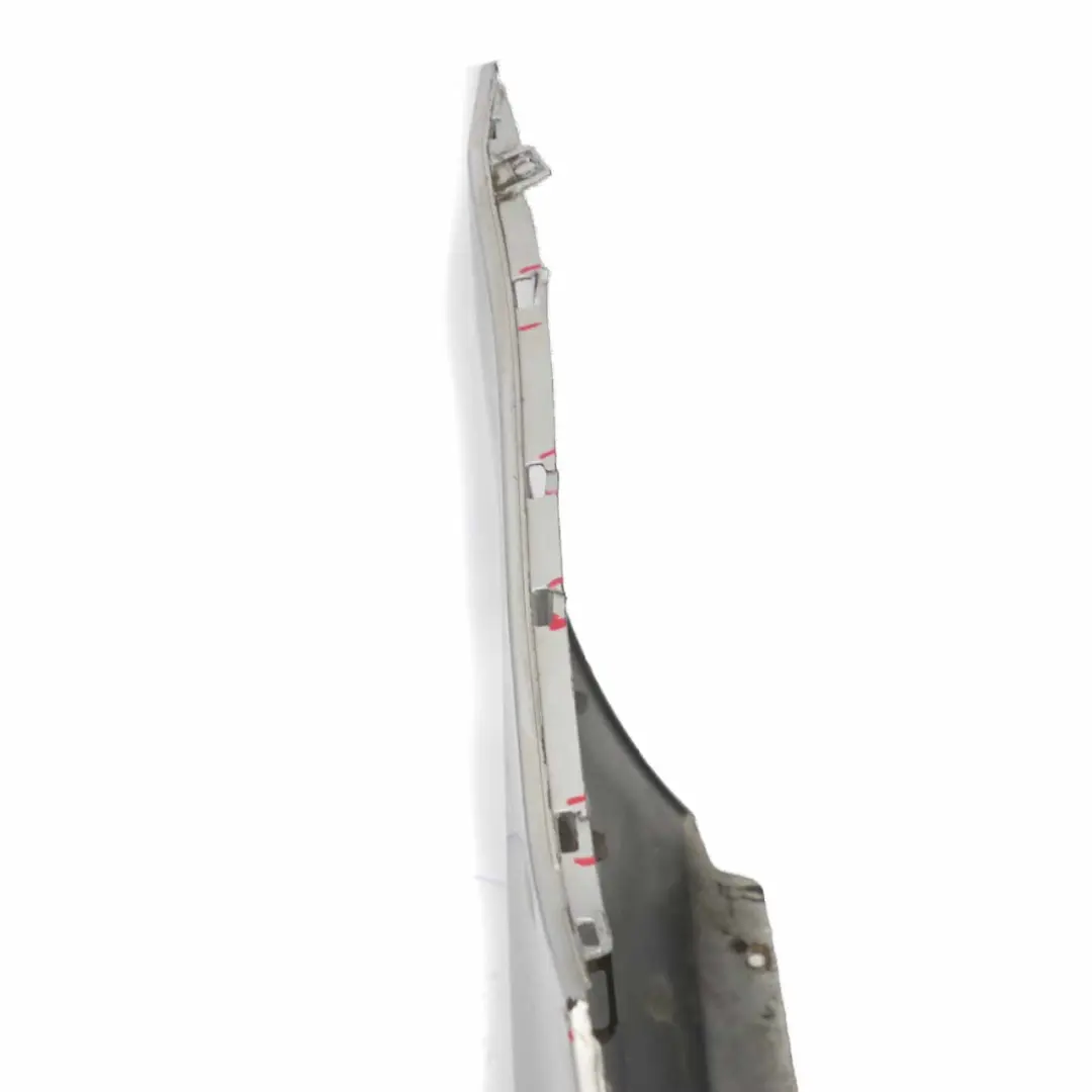 Bumper Trim Panel Facelift Titansilber Titan Silver - 354 to BMW E90 LCI Rear with Part number 0036874 BMW E90 LCI Rear Bumper Trim Panel Facelift Titansilber Titan Silver - 354 - SKU 0036874-TS - Part number 0036874