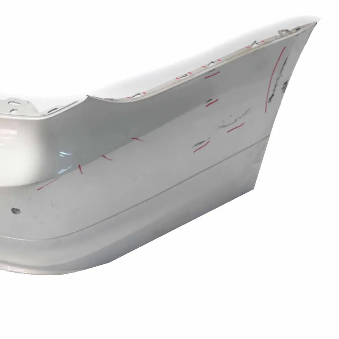 BMW E90 LCI Rear Bumper Trim Panel Facelift Titansilber Titan Silver - 354 - SKU 0036874-TS - Part number 0036874
