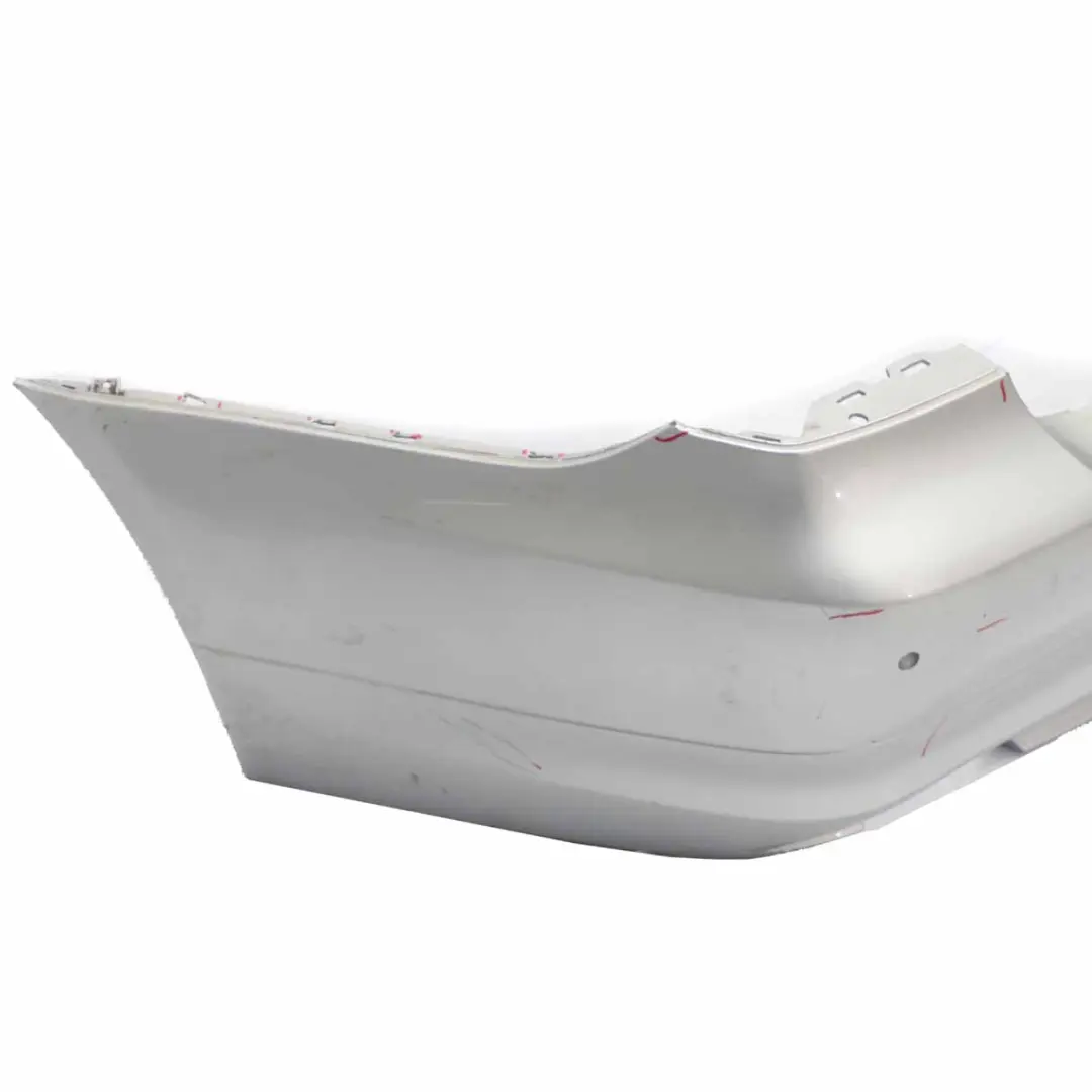 BMW E90 LCI Rear Bumper Trim Panel Facelift Titansilber Titan Silver - 354 - SKU 0036874-TS - Part number 0036874