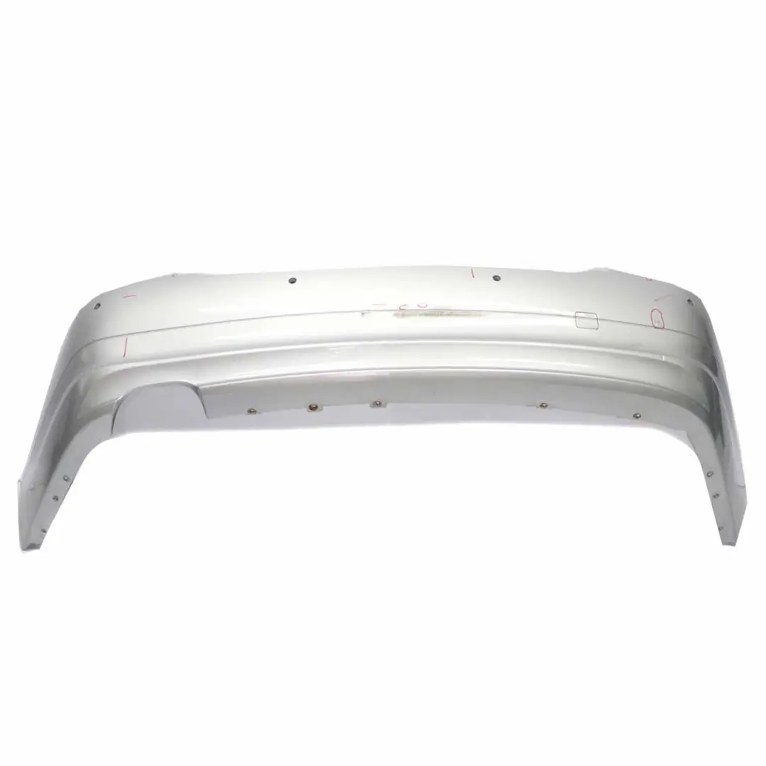 BMW E90 LCI Rear Bumper Trim Panel Facelift Titansilber Titan Silver - 354 - SKU 0036874-TS - Part number 0036874