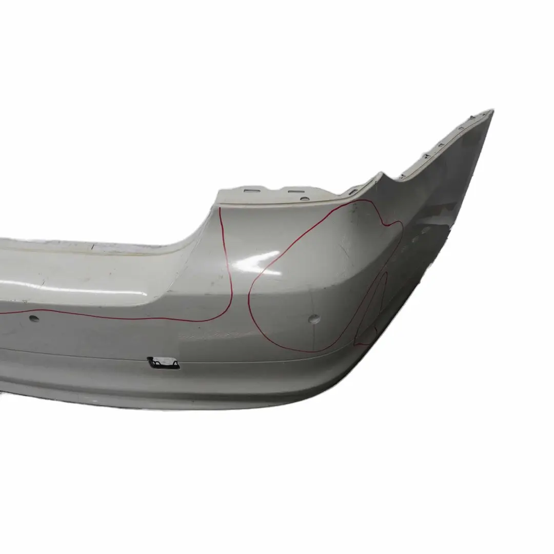  Bumper Rear BMW E90 LCI Lift Trim Panel PDC Alpinweiss Alpine White 3 - 300 - SKU 0036875-AW1 - Part number 0036875