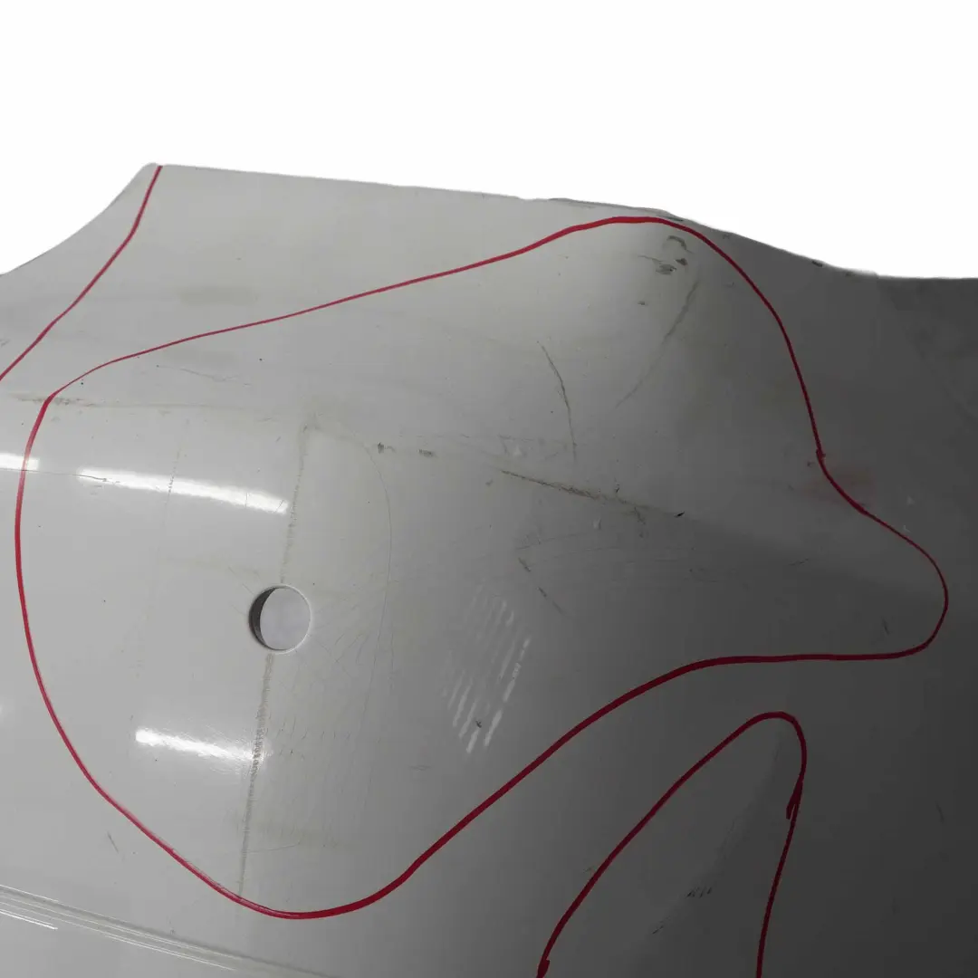  Bumper Rear BMW E90 LCI Lift Trim Panel PDC Alpinweiss Alpine White 3 - 300 - SKU 0036875-AW1 - Part number 0036875