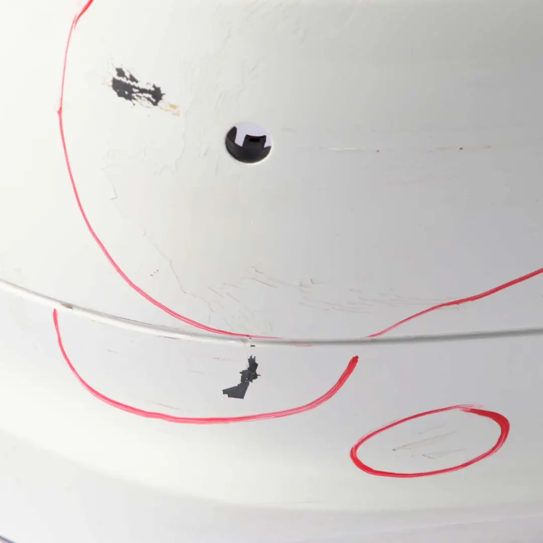 Bumper Rear Trim Panel PDC Alpinweiss 3 White - 300 to BMW E90 LCI with Part number 0036875 BMW E90 LCI Bumper Rear Trim Panel PDC Alpinweiss 3 White - 300 - SKU 0036875-AW - Part number 0036875