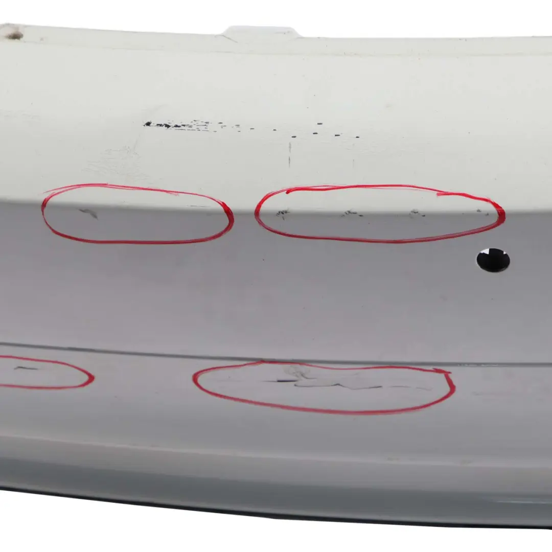 BMW E90 LCI Bumper Rear Trim Panel PDC Alpinweiss 3 White - 300 - SKU 0036875-AW - Part number 0036875