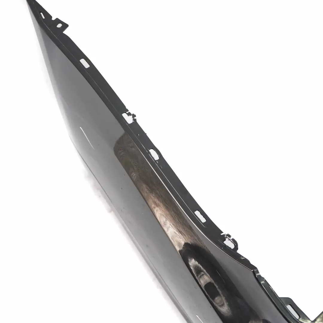 BMW E90 LCI Lift Rear Bumper Trim Panel PDC Black Sapphire Metallic - 475 - SKU 0036875-BS1 - Part number 0036875