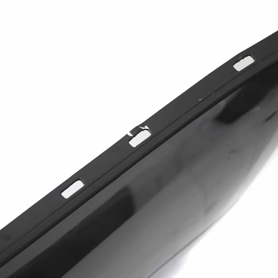 Lift Rear Bumper Trim Panel PDC Black Sapphire Metallic - 475 to BMW E90 LCI with Part number 0036875 BMW E90 LCI Lift Rear Bumper Trim Panel PDC Black Sapphire Metallic - 475 - SKU 0036875-BS1 - Part number 0036875