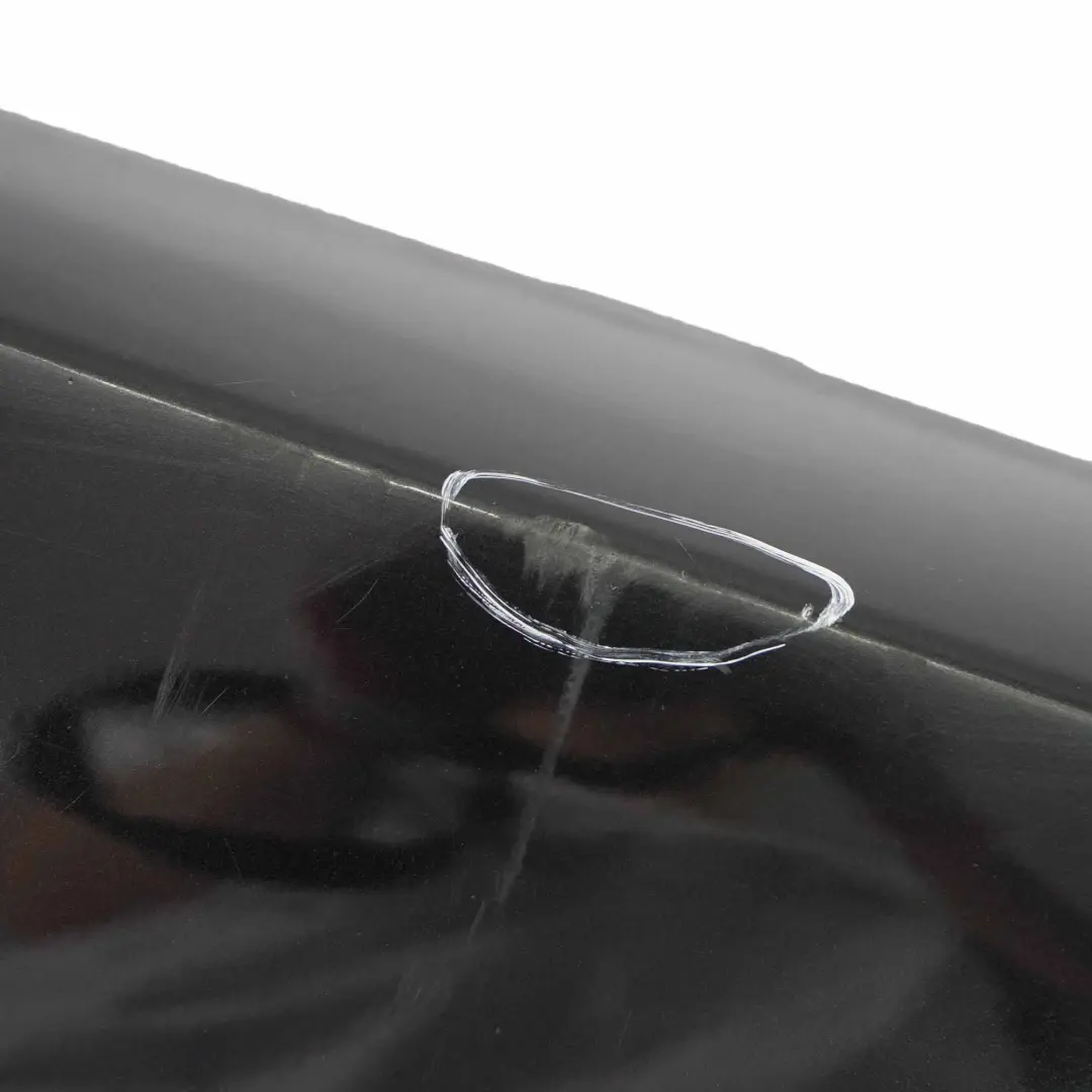 BMW E90 LCI Lift Rear Bumper Trim Panel PDC Black Sapphire Metallic - 475 - SKU 0036875-BS1 - Part number 0036875