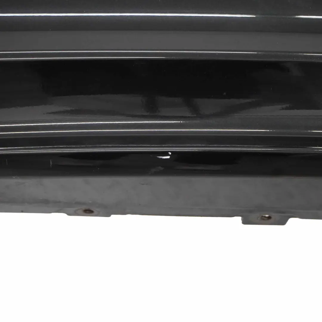 BMW E90 LCI Lift Rear Bumper Trim Panel PDC Black Sapphire Metallic - 475 - SKU 0036875-BS1 - Part number 0036875