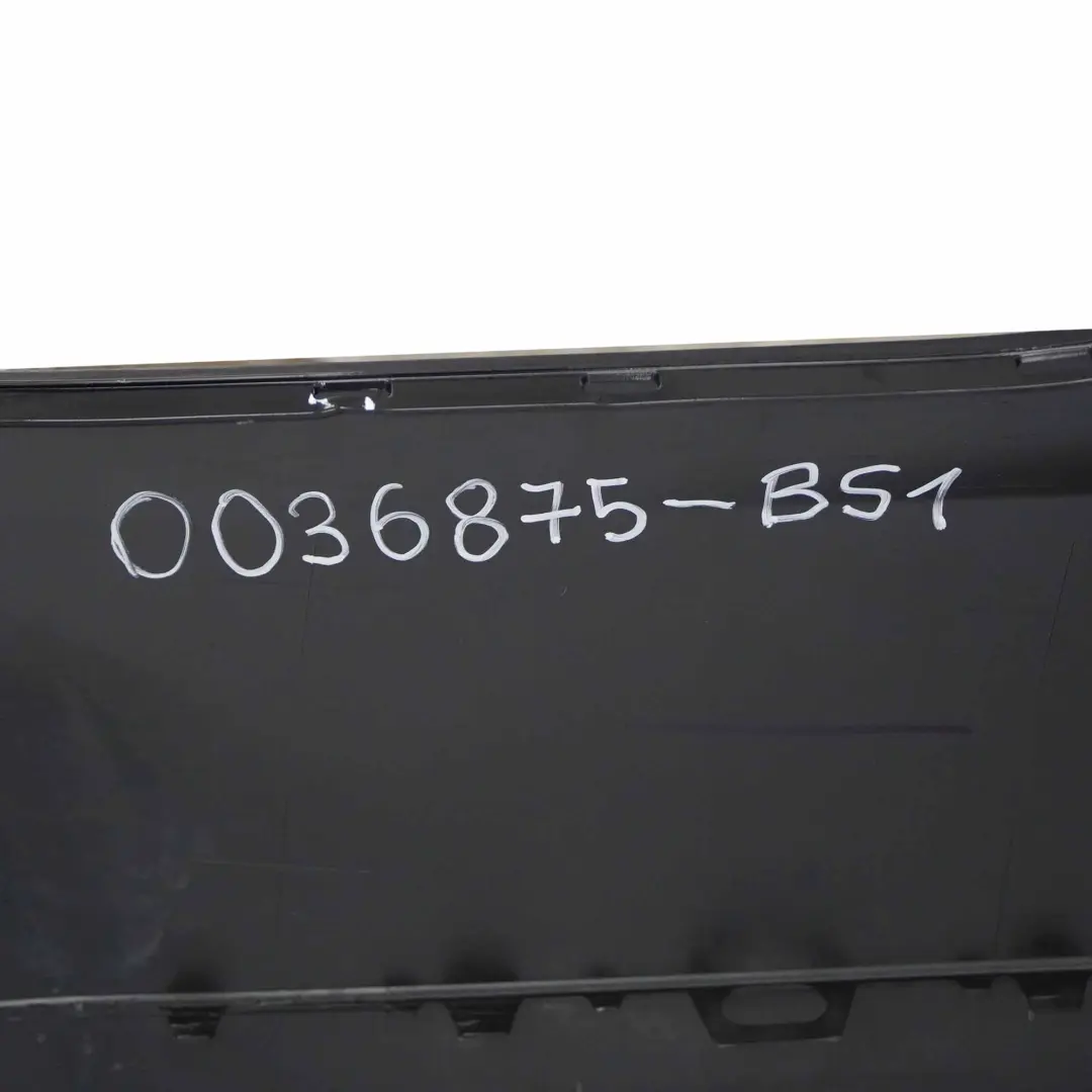 Lift Rear Bumper Trim Panel PDC Black Sapphire Metallic - 475 to BMW E90 LCI with Part number 0036875 BMW E90 LCI Lift Rear Bumper Trim Panel PDC Black Sapphire Metallic - 475 - SKU 0036875-BS1 - Part number 0036875