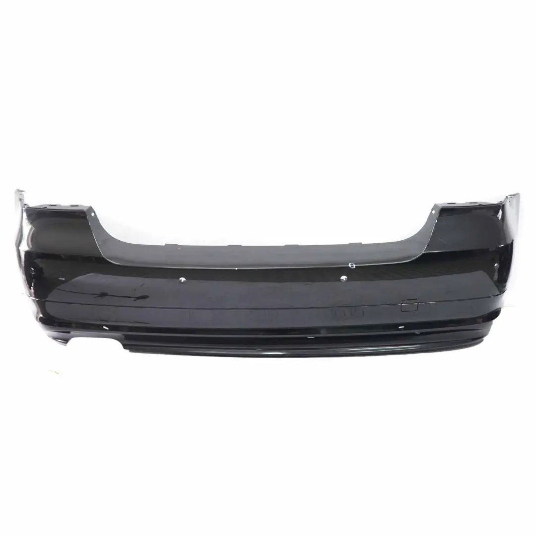 Bumper Trim Panel PDC Black Sapphire Metallic - 475 to BMW E90 LCI Rear with Part number 0036875 BMW E90 LCI Rear Bumper Trim Panel PDC Black Sapphire Metallic - 475 - SKU 0036875-BS3 - Part number 0036875