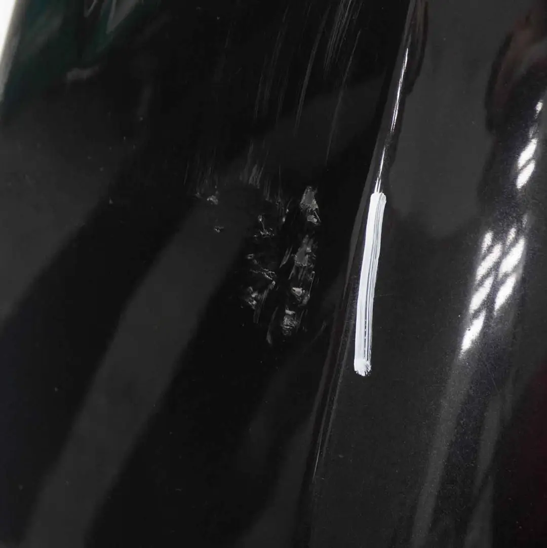 Bumper Trim Panel PDC Black Sapphire Metallic - 475 to BMW E90 LCI Rear with Part number 0036875 BMW E90 LCI Rear Bumper Trim Panel PDC Black Sapphire Metallic - 475 - SKU 0036875-BS3 - Part number 0036875