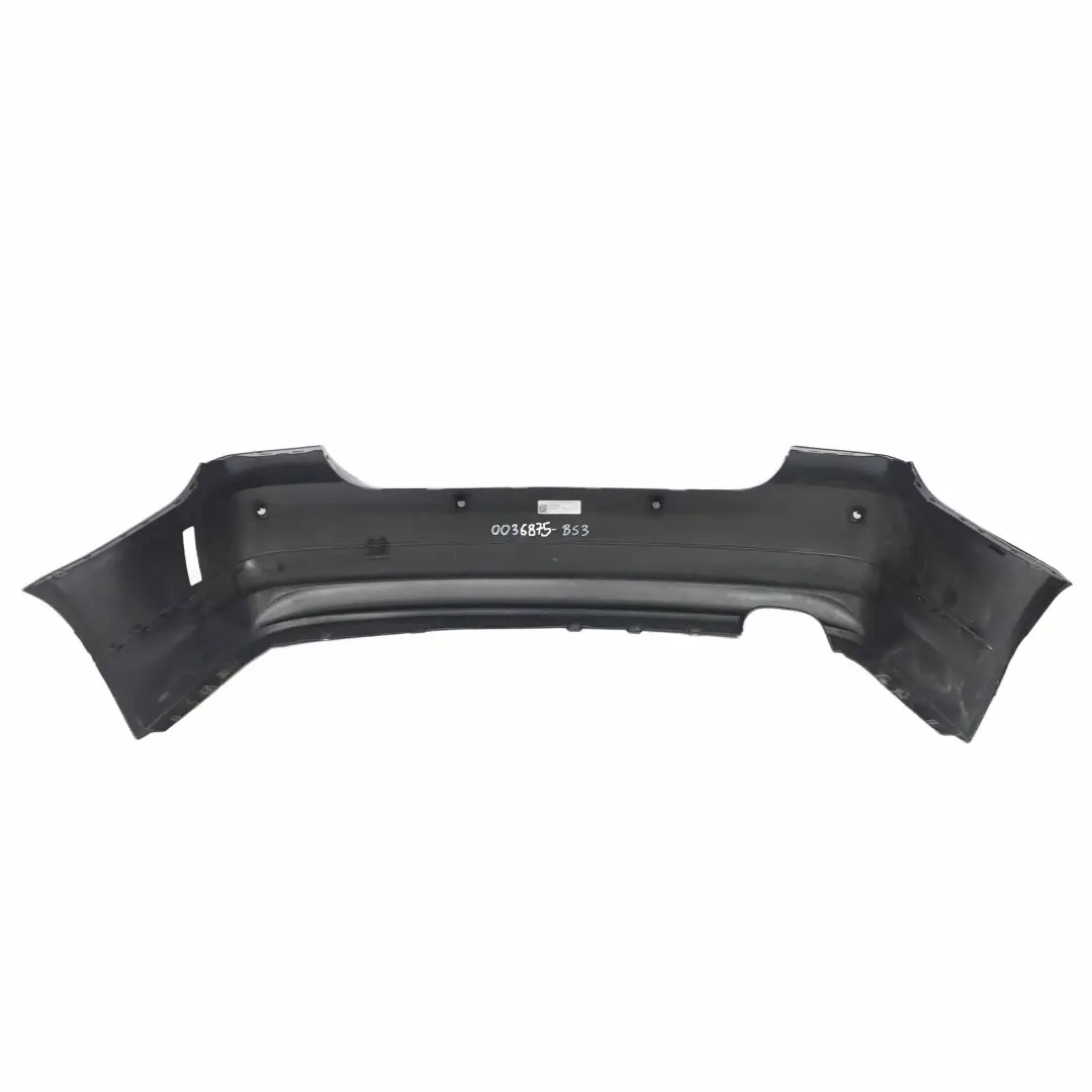 Bumper Trim Panel PDC Black Sapphire Metallic - 475 to BMW E90 LCI Rear with Part number 0036875 BMW E90 LCI Rear Bumper Trim Panel PDC Black Sapphire Metallic - 475 - SKU 0036875-BS3 - Part number 0036875