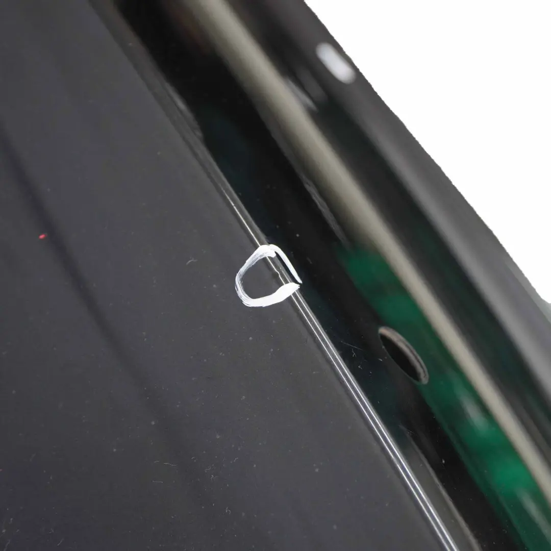 Bumper Trim Panel PDC Black Sapphire Metallic - 475 to BMW E90 LCI Rear with Part number 0036875 BMW E90 LCI Rear Bumper Trim Panel PDC Black Sapphire Metallic - 475 - SKU 0036875-BS3 - Part number 0036875