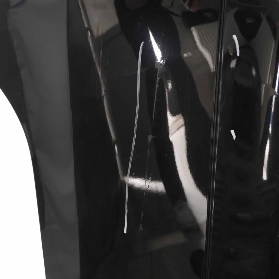 Bumper Trim Panel PDC Black Sapphire Metallic - 475 to BMW E90 LCI Rear with Part number 0036875 BMW E90 LCI Rear Bumper Trim Panel PDC Black Sapphire Metallic - 475 - SKU 0036875-BS3 - Part number 0036875