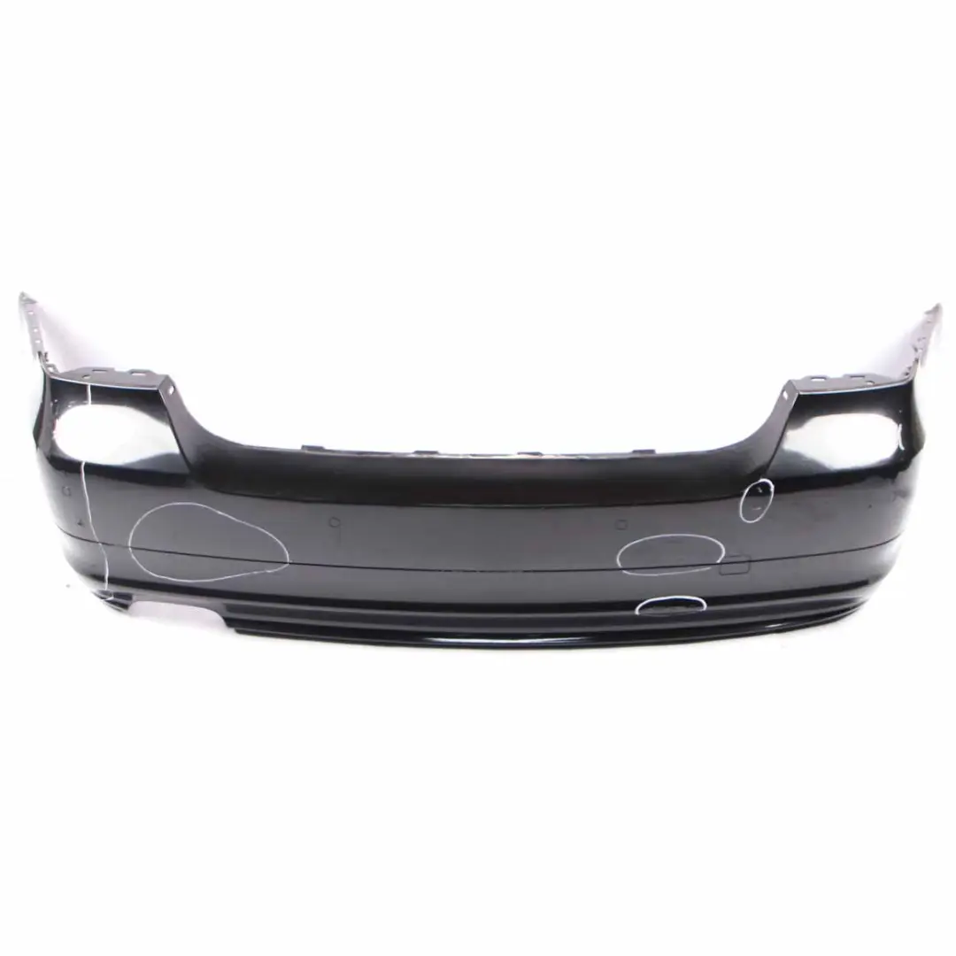BMW 3 E90 LCi Lift Rear Bumper Trim Panel PDC Black Sapphire Metallic - 475 - SKU 0036875-BS - Part number 0036875