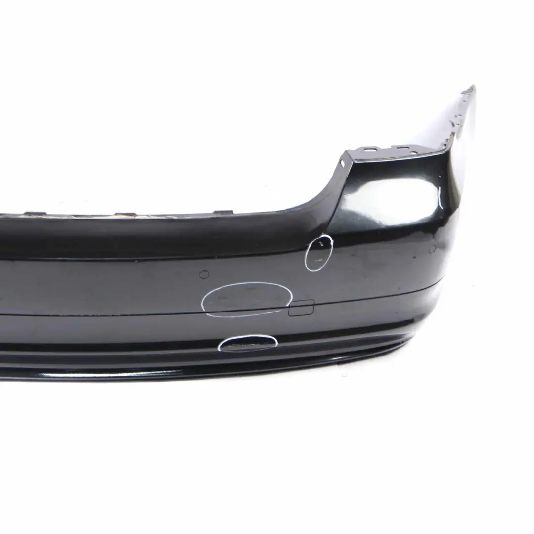 BMW 3 E90 LCi Lift Rear Bumper Trim Panel PDC Black Sapphire Metallic - 475 - SKU 0036875-BS - Part number 0036875