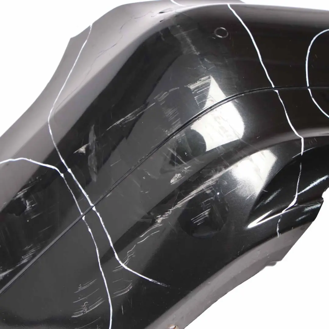 Lift Rear Bumper Trim Panel PDC Black Sapphire Metallic - 475 to BMW 3 E90 LCi with Part number 0036875 BMW 3 E90 LCi Lift Rear Bumper Trim Panel PDC Black Sapphire Metallic - 475 - SKU 0036875-BS - Part number 0036875