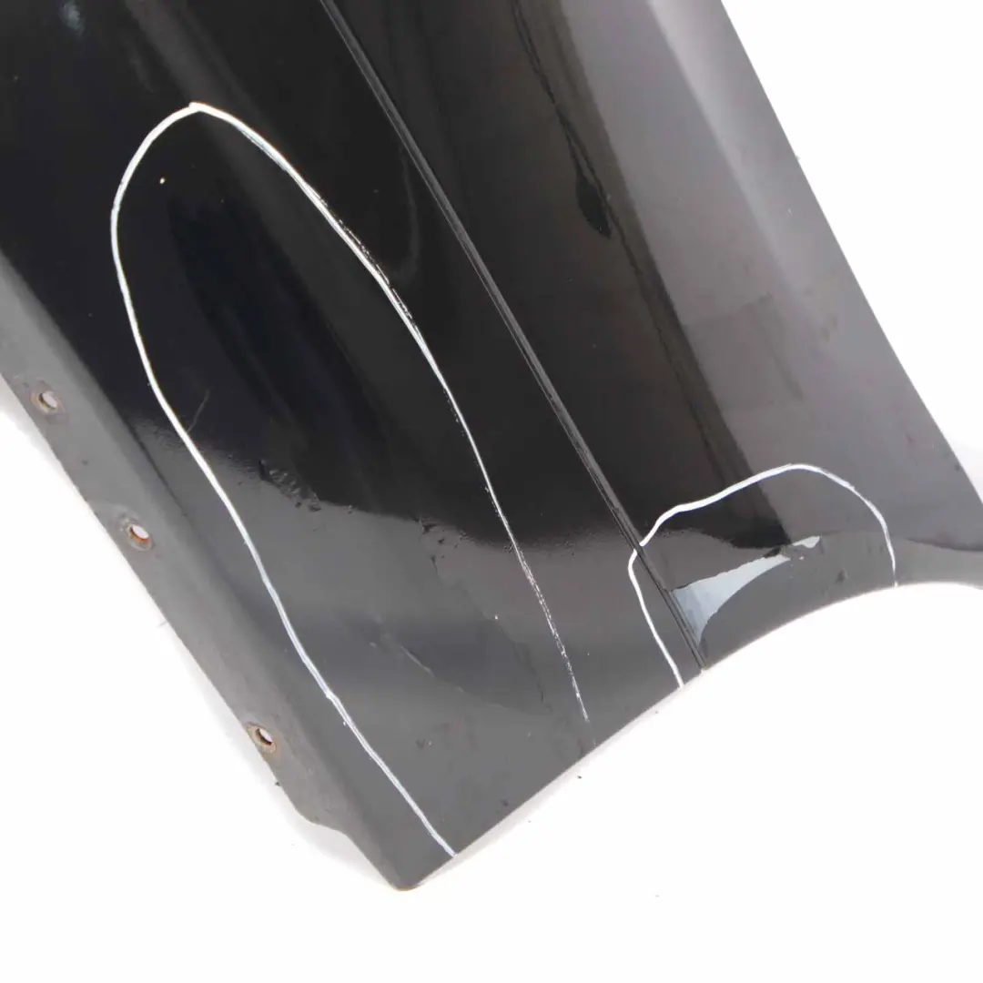 Lift Rear Bumper Trim Panel PDC Black Sapphire Metallic - 475 to BMW 3 E90 LCi with Part number 0036875 BMW 3 E90 LCi Lift Rear Bumper Trim Panel PDC Black Sapphire Metallic - 475 - SKU 0036875-BS - Part number 0036875