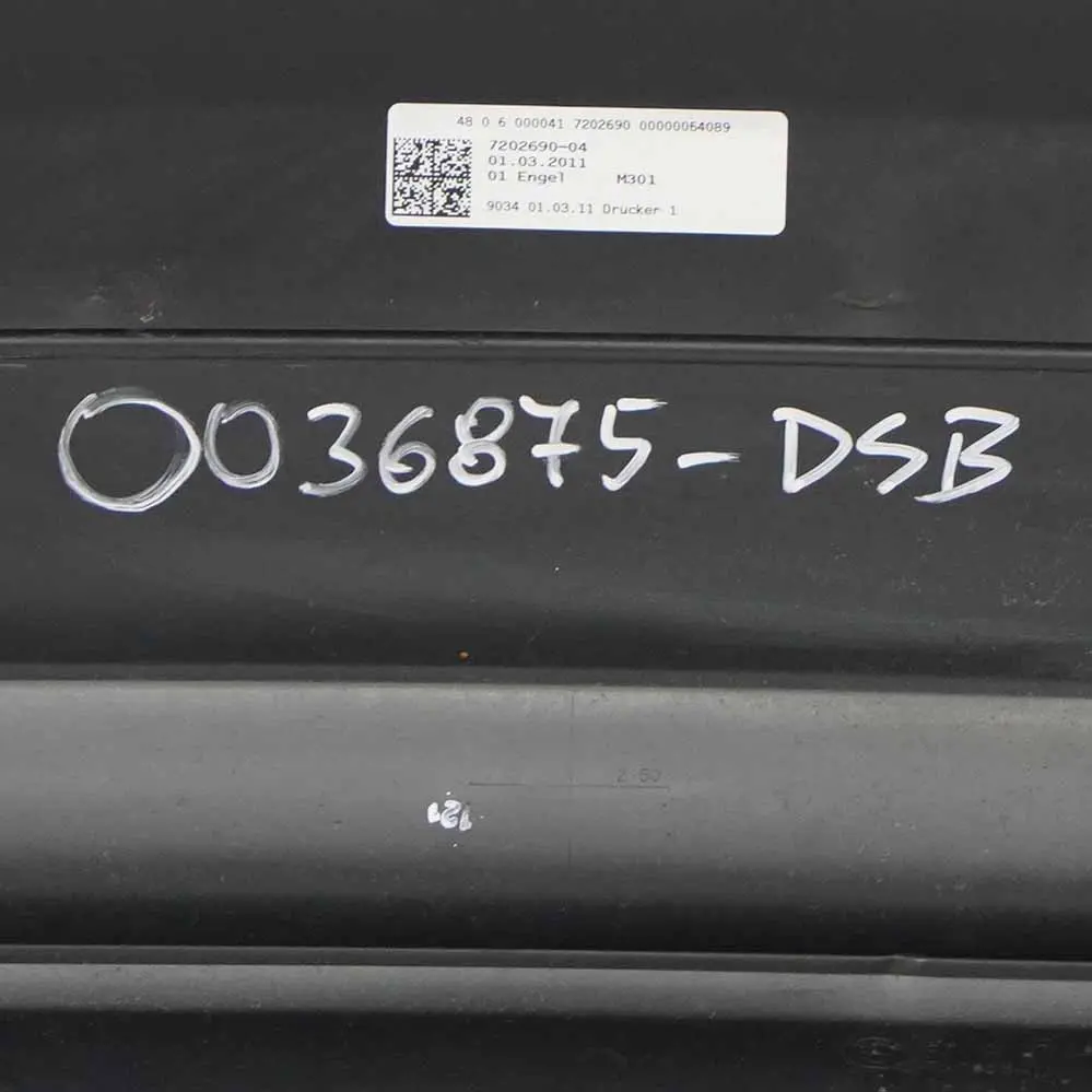 Zderzak Tylny Tył Tiefseeblau do BMW 3 E90 LCI o numerze 0036875 BMW 3 E90 LCI Zderzak Tylny Tył Tiefseeblau - SKU 0036875-DSB - Numer Części 0036875