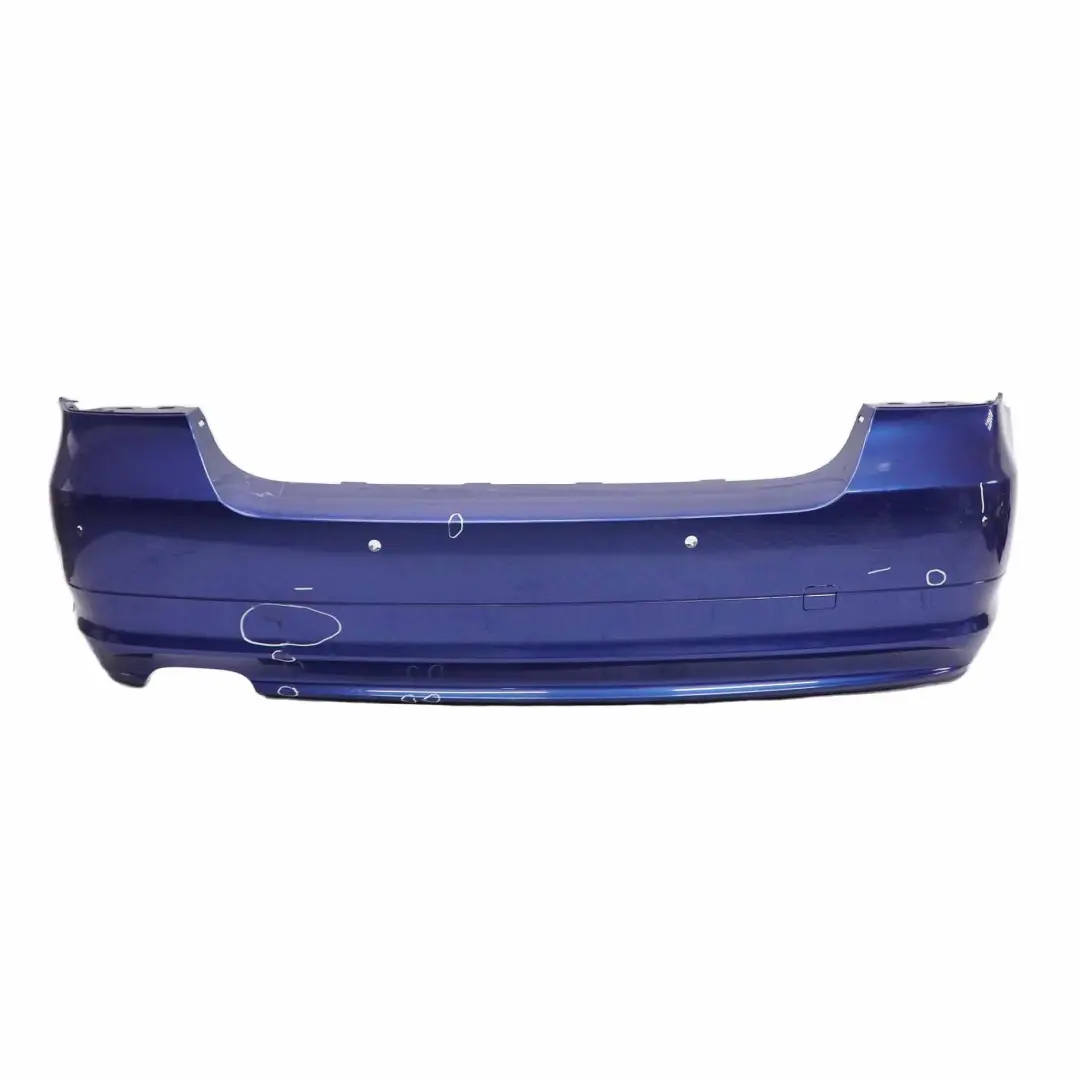 Bumper Rear BMW E90 LCI Lift Trim Panel PDC Le Mans Blue Metallic - 381 to with Part number 0036875 Bumper Rear BMW E90 LCI Lift Trim Panel PDC Le Mans Blue Metallic - 381 - SKU 0036875-LMB1 - Part number 0036875