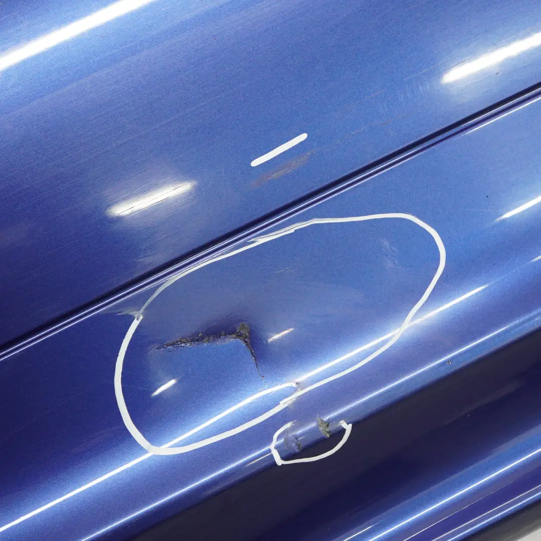 Bumper Rear BMW E90 LCI Lift Trim Panel PDC Le Mans Blue Metallic - 381 to with Part number 0036875 Bumper Rear BMW E90 LCI Lift Trim Panel PDC Le Mans Blue Metallic - 381 - SKU 0036875-LMB1 - Part number 0036875