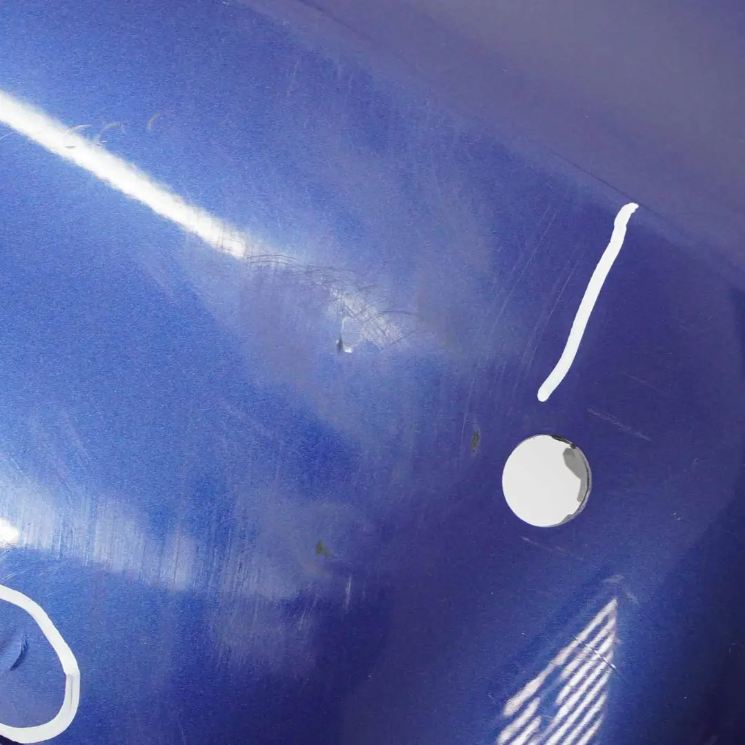 Bumper Rear BMW E90 LCI Lift Trim Panel PDC Le Mans Blue Metallic - 381 to with Part number 0036875 Bumper Rear BMW E90 LCI Lift Trim Panel PDC Le Mans Blue Metallic - 381 - SKU 0036875-LMB1 - Part number 0036875