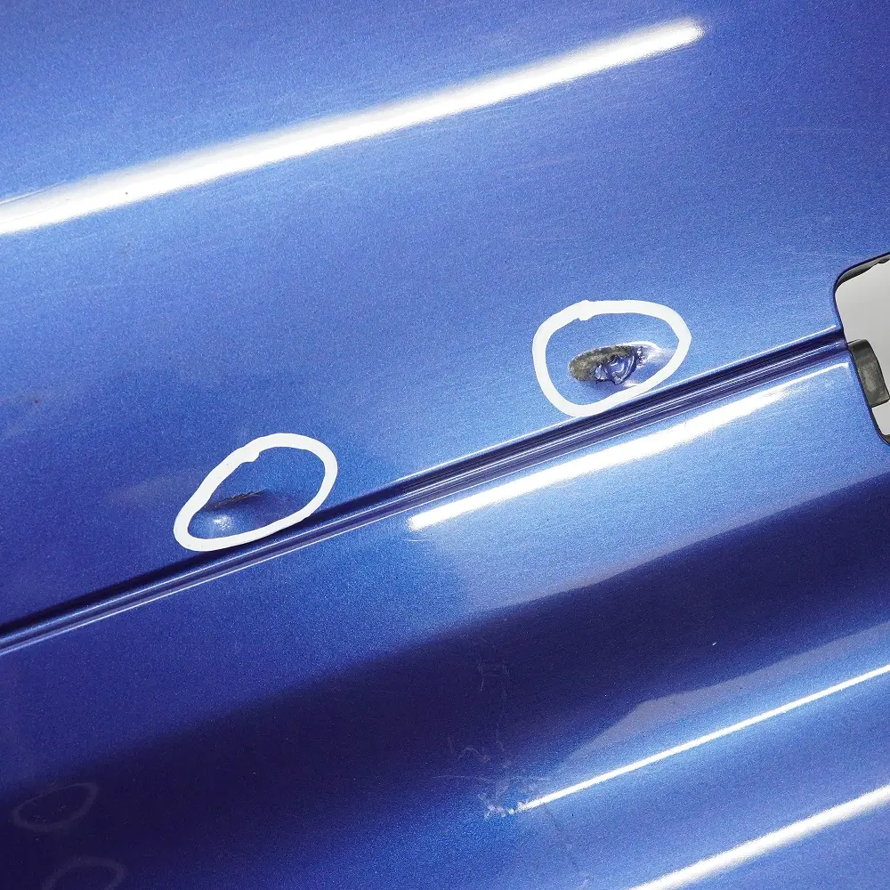  Bumper Rear BMW E90 LCI Lift Trim Panel PDC Le Mans Blue Metallic - 381 - SKU 0036875-LMB - Part number 0036875