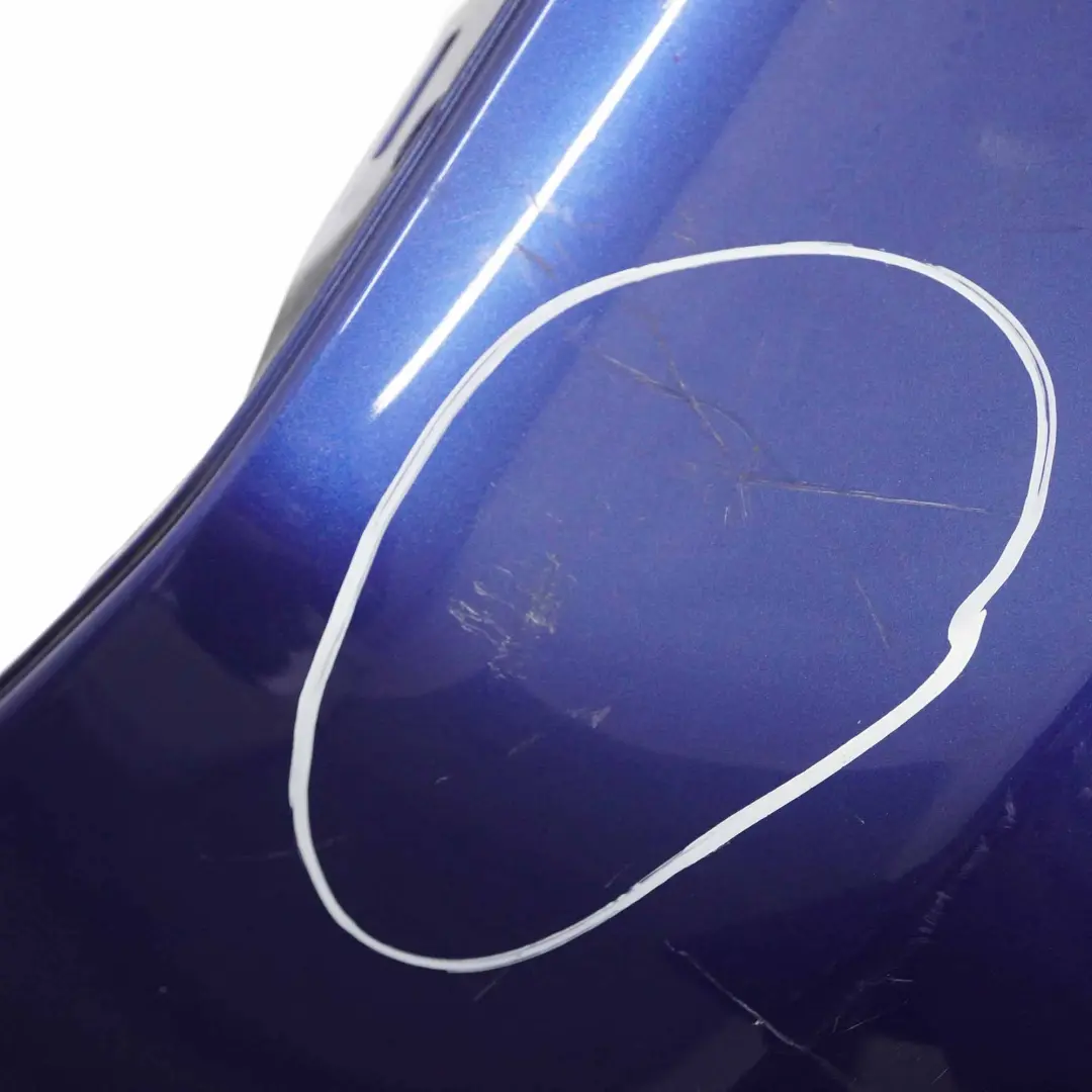 Bumper Rear BMW E90 LCI Lift Trim Panel PDC Le Mans Blue Metallic - 381 to with Part number 0036875 Bumper Rear BMW E90 LCI Lift Trim Panel PDC Le Mans Blue Metallic - 381 - SKU 0036875-LMB - Part number 0036875