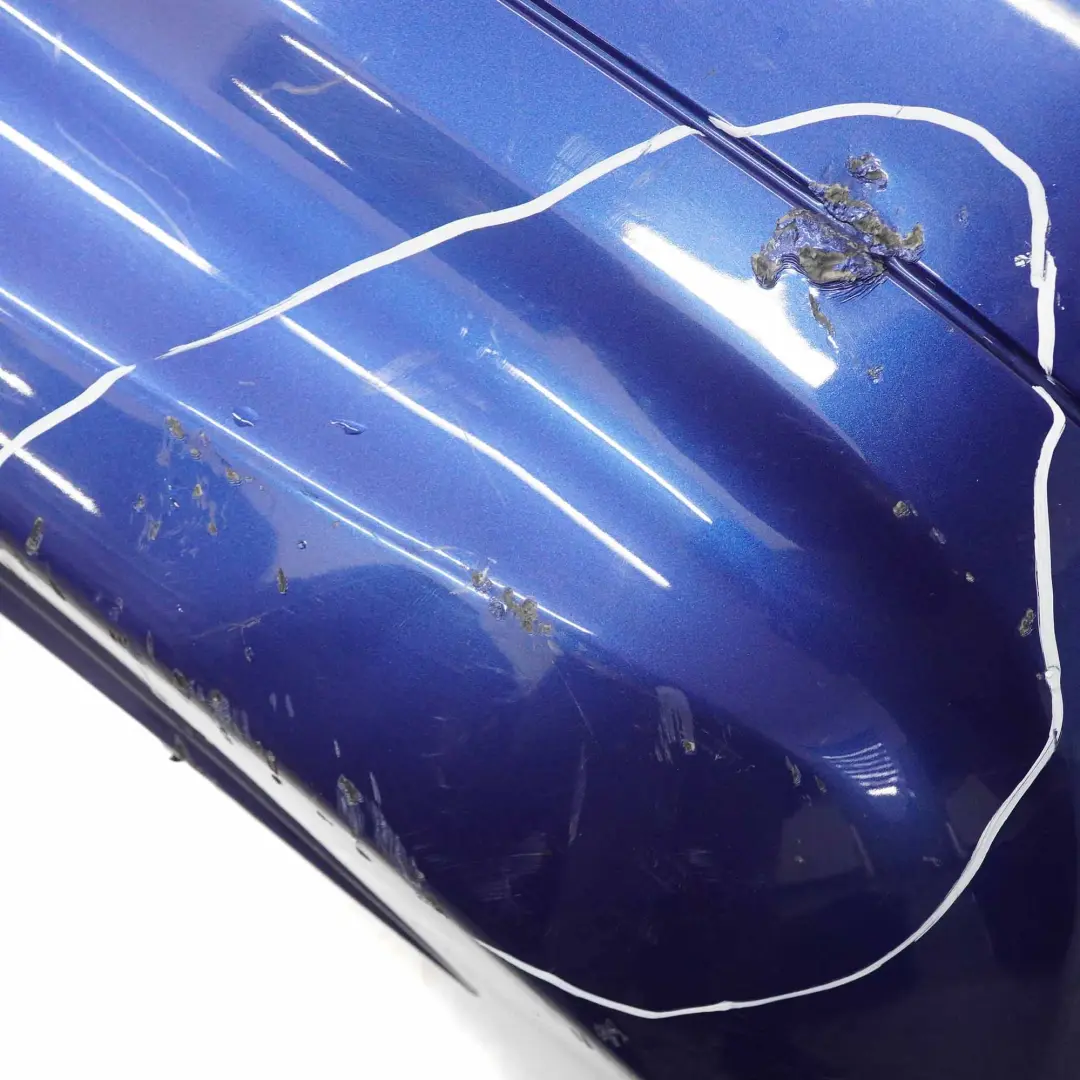 Bumper Rear BMW E90 LCI Lift Trim Panel PDC Le Mans Blue Metallic - 381 to with Part number 0036875 Bumper Rear BMW E90 LCI Lift Trim Panel PDC Le Mans Blue Metallic - 381 - SKU 0036875-LMB - Part number 0036875