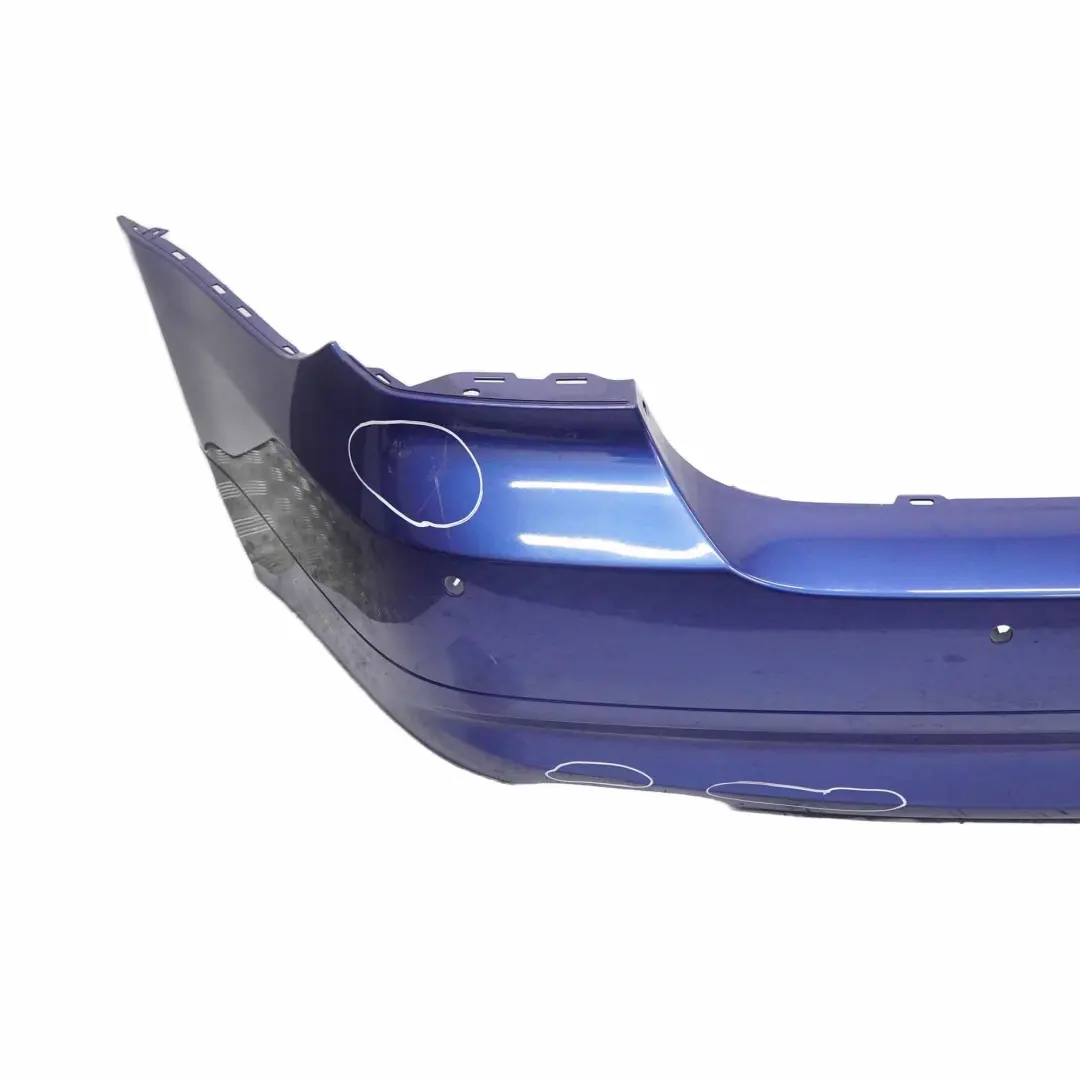  Bumper Rear BMW E90 LCI Lift Trim Panel PDC Le Mans Blue Metallic - 381 - SKU 0036875-LMB - Part number 0036875
