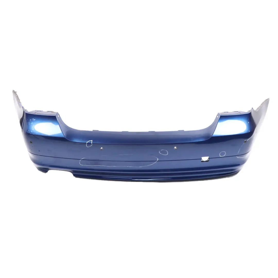 BMW E90 LCI Rear Bumper Trim Panel PDC Montegoblau Montego Blue Metallic - A51 - SKU 0036875-MTB - Part number 0036875
