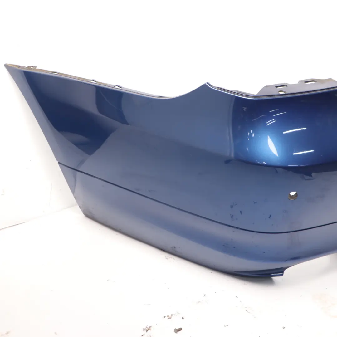 Bumper Trim Panel PDC Montegoblau Montego Blue Metallic - A51 to BMW E90 LCI Rear with Part number 0036875 BMW E90 LCI Rear Bumper Trim Panel PDC Montegoblau Montego Blue Metallic - A51 - SKU 0036875-MTB - Part number 0036875