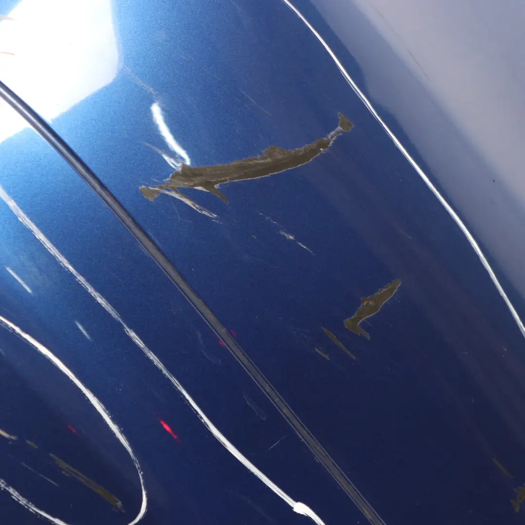 Bumper Trim Panel PDC Montegoblau Montego Blue Metallic - A51 to BMW E90 LCI Rear with Part number 0036875 BMW E90 LCI Rear Bumper Trim Panel PDC Montegoblau Montego Blue Metallic - A51 - SKU 0036875-MTB - Part number 0036875