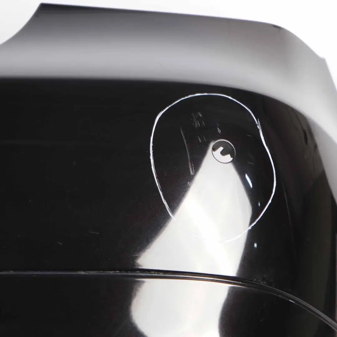 Bumper Trim Panel PDC Ruby Black Metallic - S23 / X03 to BMW E90 LCI Rear with Part number 0036875 BMW E90 LCI Rear Bumper Trim Panel PDC Ruby Black Metallic - S23 / X03 - SKU 0036875-RUB - Part number 0036875