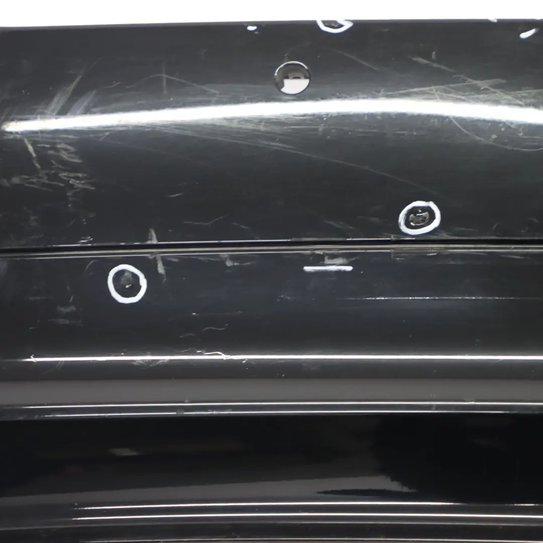 BMW E90 LCI Rear Bumper Trim Panel PDC Schwarz 2 Black - 668 - SKU 0036875-SCH2 - Part number 0036875