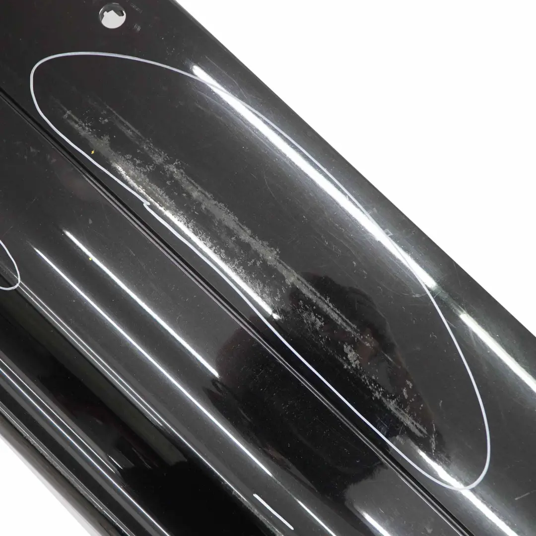 Lift Rear Bumper Trim Panel PDC Schwarz 2 Black - 668 to BMW E90 LCI with Part number 0036875 BMW E90 LCI Lift Rear Bumper Trim Panel PDC Schwarz 2 Black - 668 - SKU 0036875-SCH - Part number 0036875