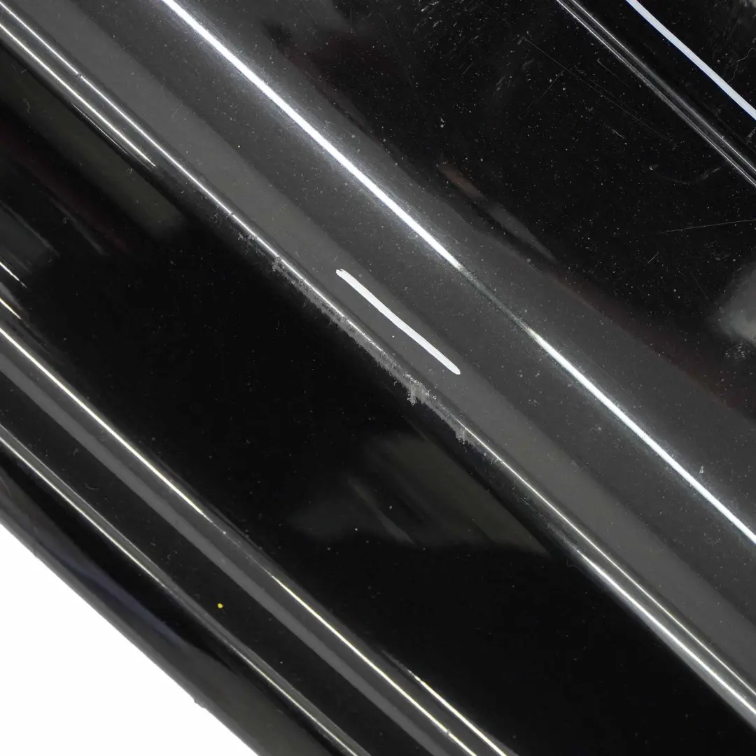 BMW E90 LCI Lift Rear Bumper Trim Panel PDC Schwarz 2 Black - 668 - SKU 0036875-SCH - Part number 0036875