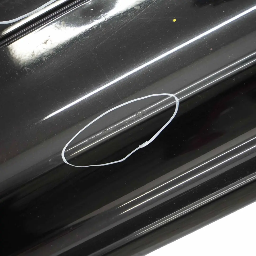BMW E90 LCI Lift Rear Bumper Trim Panel PDC Schwarz 2 Black - 668 - SKU 0036875-SCH - Part number 0036875