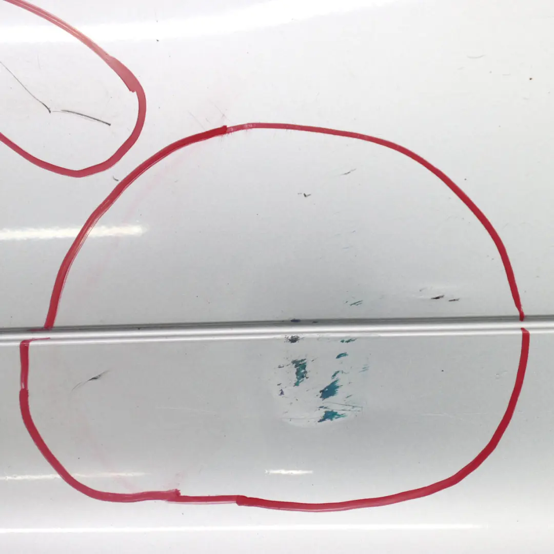 Bumper Rear BMW E90 LCI Lift Trim Panel PDC Titansilber Silver Metallic - 354 to with Part number 0036875 Bumper Rear BMW E90 LCI Lift Trim Panel PDC Titansilber Silver Metallic - 354 - SKU 0036875-TS1 - Part number 0036875