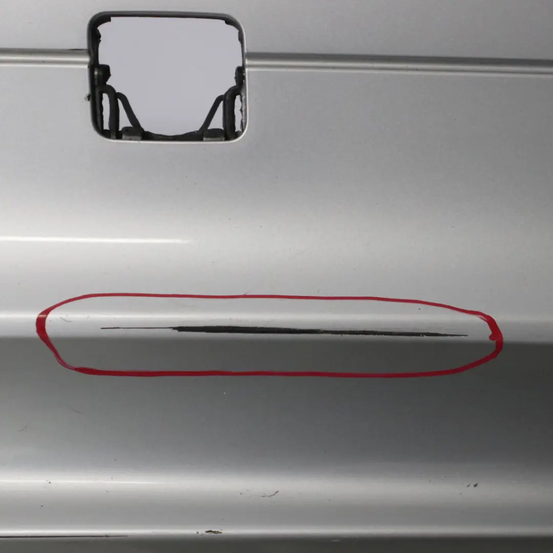 Bumper Rear BMW E90 LCI Lift Trim Panel PDC Titansilber Silver Metallic - 354 to with Part number 0036875 Bumper Rear BMW E90 LCI Lift Trim Panel PDC Titansilber Silver Metallic - 354 - SKU 0036875-TS1 - Part number 0036875