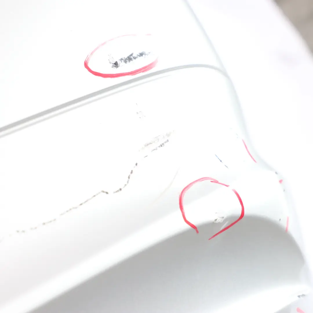 Bumper Rear BMW E90 LCI Lift Trim Panel PDC Titansilber Silver Metallic - 354 to with Part number 0036875 Bumper Rear BMW E90 LCI Lift Trim Panel PDC Titansilber Silver Metallic - 354 - SKU 0036875-TS2 - Part number 0036875