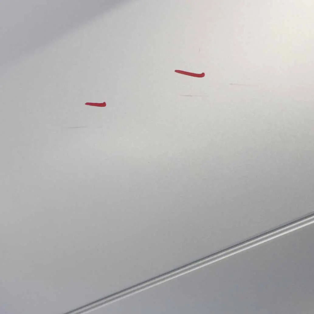 Bumper Rear BMW E90 LCI Lift Trim Panel PDC Titansilber Silver Metallic - 354 to with Part number 0036875 Bumper Rear BMW E90 LCI Lift Trim Panel PDC Titansilber Silver Metallic - 354 - SKU 0036875-TS3 - Part number 0036875