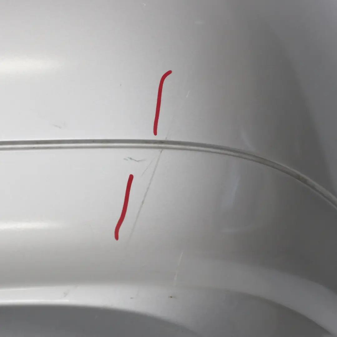 Bumper Rear BMW E90 LCI Lift Trim Panel PDC Titansilber Silver Metallic - 354 to with Part number 0036875 Bumper Rear BMW E90 LCI Lift Trim Panel PDC Titansilber Silver Metallic - 354 - SKU 0036875-TS3 - Part number 0036875