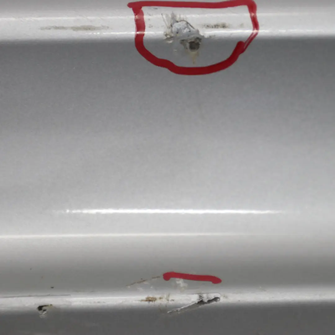 Bumper Rear BMW E90 LCI Lift Trim Panel PDC Titansilber Silver Metallic - 354 to with Part number 0036875 Bumper Rear BMW E90 LCI Lift Trim Panel PDC Titansilber Silver Metallic - 354 - SKU 0036875-TS3 - Part number 0036875