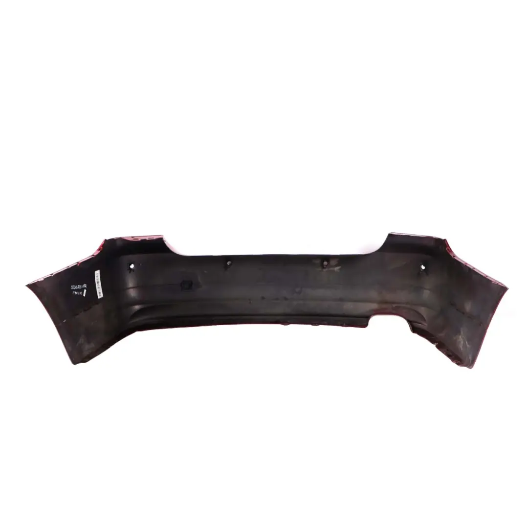BMW 3 E90 LCI Lift Rear Bumper Trim Panel PDC Vermilionrot Vermilion Red - A82 - SKU 0036875-VER - Part number 0036875