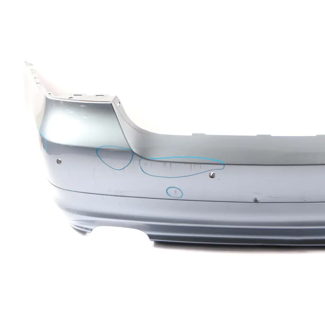 BMW 3 E90 LCI Lift Rear Bumper Trim Panel PDC Bluewater Blue Water Metallic 896 - SKU 0036875-WB2 - Part number 0036875