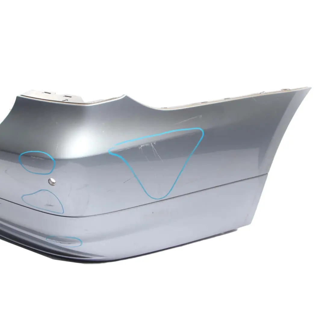 BMW 3 E90 LCI Lift Rear Bumper Trim Panel PDC Bluewater Blue Water Metallic 896 - SKU 0036875-WB2 - Part number 0036875