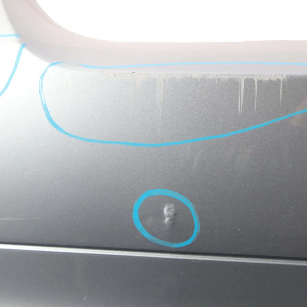 BMW 3 E90 LCI Lift Rear Bumper Trim Panel PDC Bluewater Blue Water Metallic 896 - SKU 0036875-WB2 - Part number 0036875