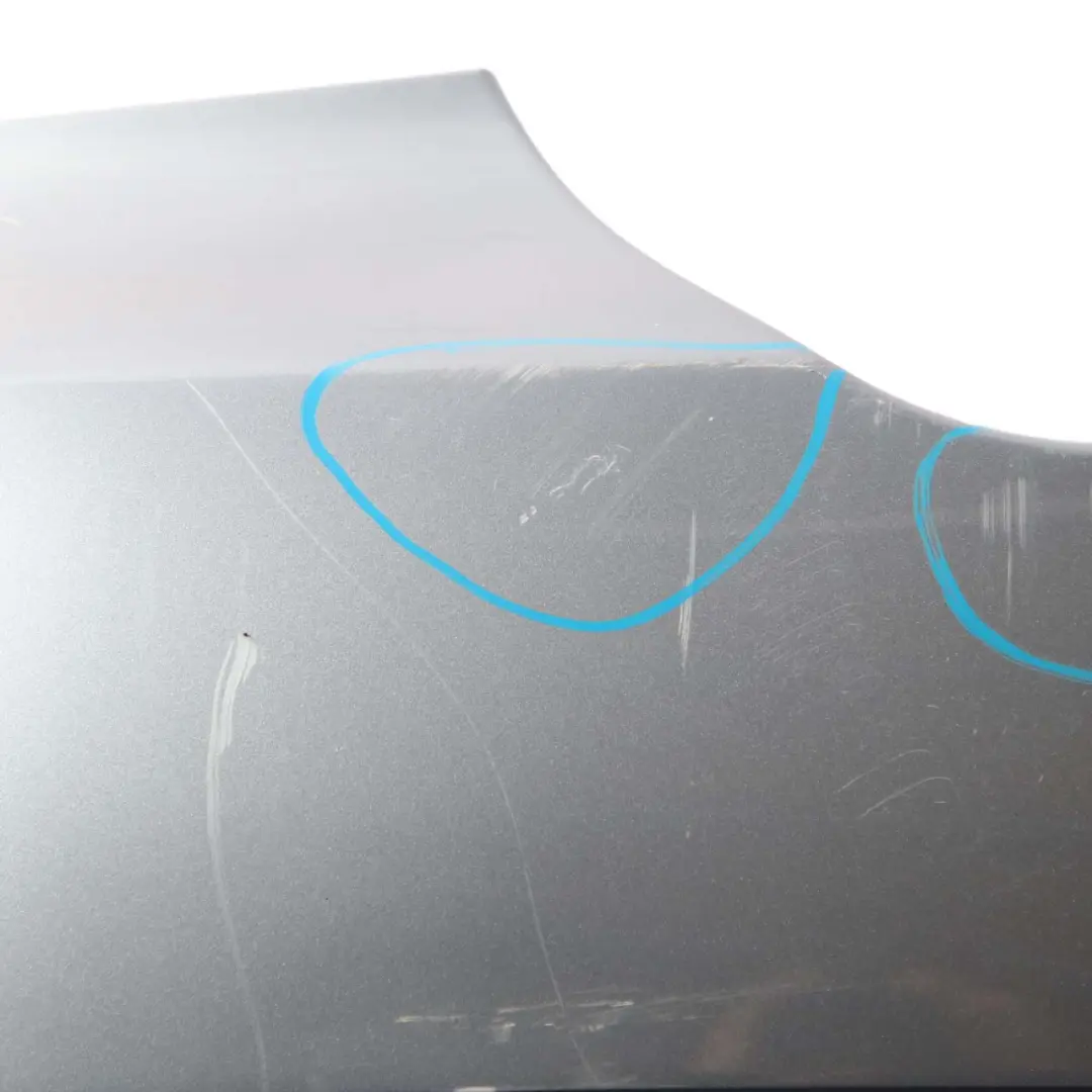 BMW 3 E90 LCI Lift Rear Bumper Trim Panel PDC Bluewater Blue Water Metallic 896 - SKU 0036875-WB2 - Part number 0036875