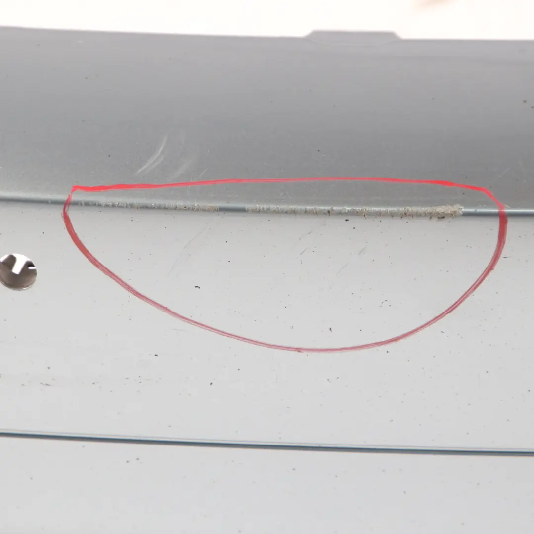 BMW 3 Series E90 LCI Lift Rear Bumper Trim Panel PDC Bluewater Blue Water 896 - SKU 0036875-WB - Part number 0036875
